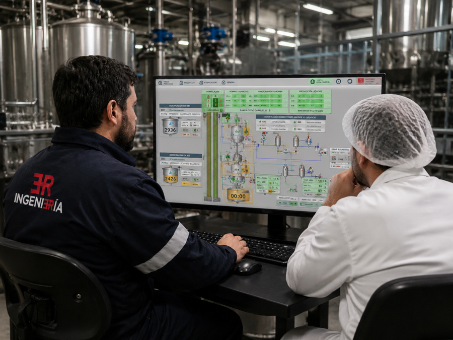 software de producción alimentaria con trazabilidad y control en tiempo real