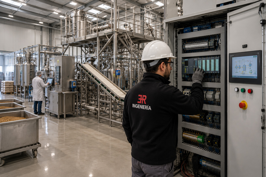 qué es un PLC en un cuadro eléctrico industrial